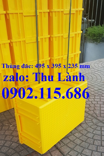 Thùng đặc, hộp nhựa đặc cap cấp, khay đặc H235