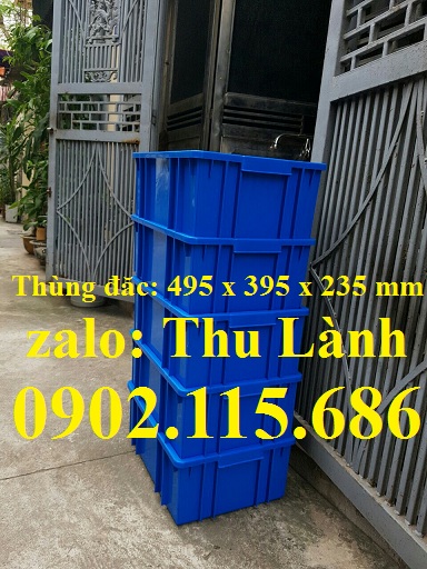 Thùng đặc, hộp nhựa đặc cap cấp, khay đặc H235