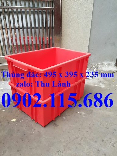 Thùng đặc, hộp nhựa đặc cap cấp, khay đặc H235