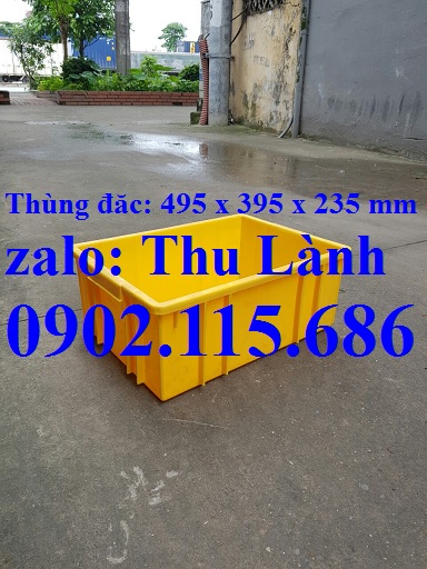 Thùng đặc, hộp nhựa đặc cap cấp, khay đặc H235