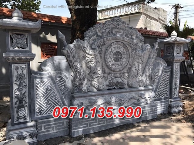 Mẫu cuốn thư đá đẹp bán tại sơn la điện biên lai châu - bình phong