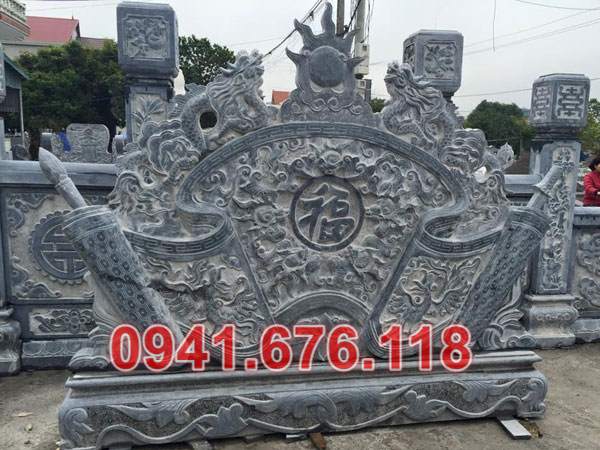 Mẫu cuốn thư đá đẹp bán tại sơn la điện biên lai châu - bình phong