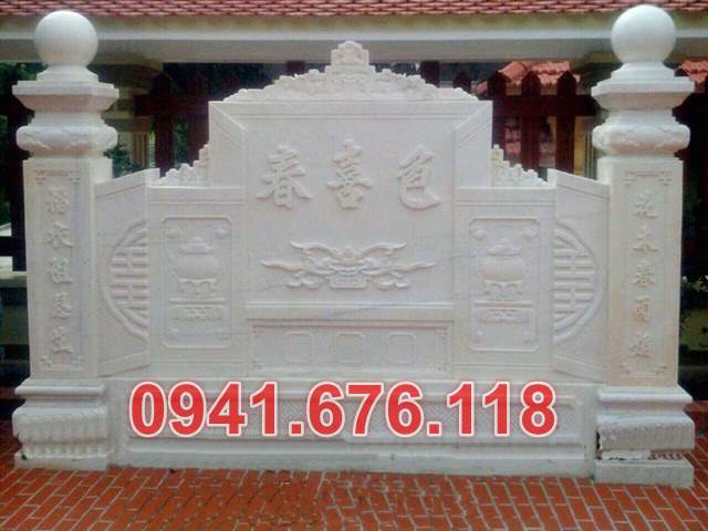 Mẫu cuốn thư đá đẹp bán tại sơn la điện biên lai châu - bình phong