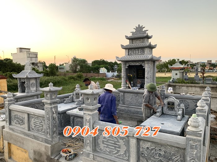 Bán mẫu lăng mộ đá tại Đồng Tháp thiết kế đẹp 2023