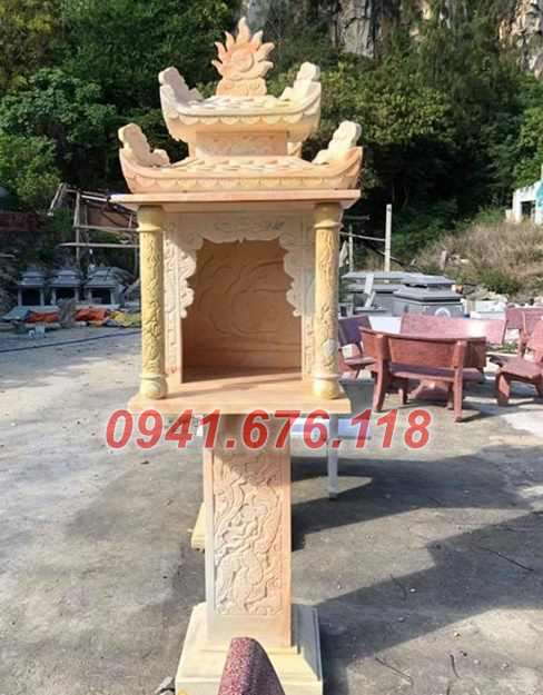 Mẫu cây hương đá đẹp bán tại phú thọ thái nguyên tuyên quang - am miếu