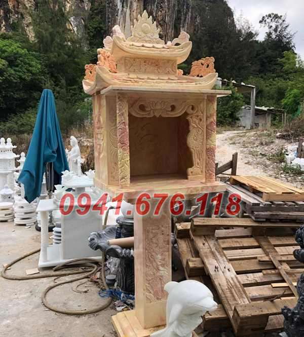 Mẫu cây hương đá đẹp bán tại phú thọ thái nguyên tuyên quang - am miếu