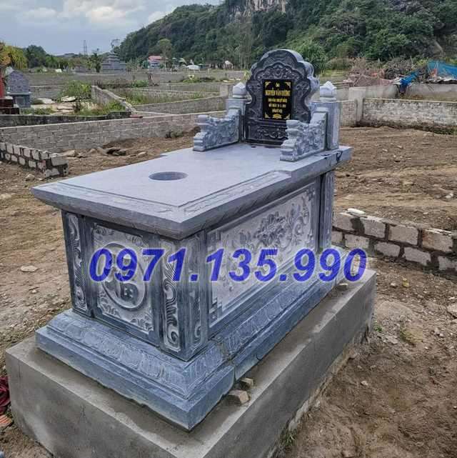 Mẫu mộ đá xanh đẹp bán quảng bình quảng trị huế mộ bằng đá đẹp