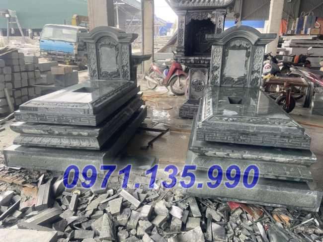 Mẫu mộ đá xanh đẹp bán tại gia lai đắk lắk đắk nông mộ bằng đá đẹp