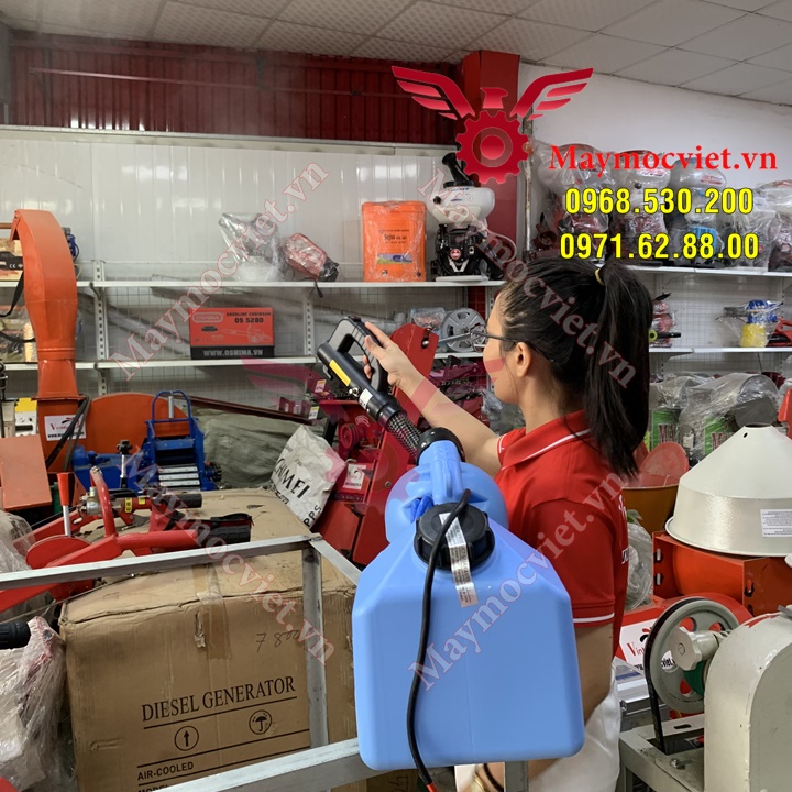 [ Freeship]-Máy phun hóa chất chất diệt muỗi Germi 7L