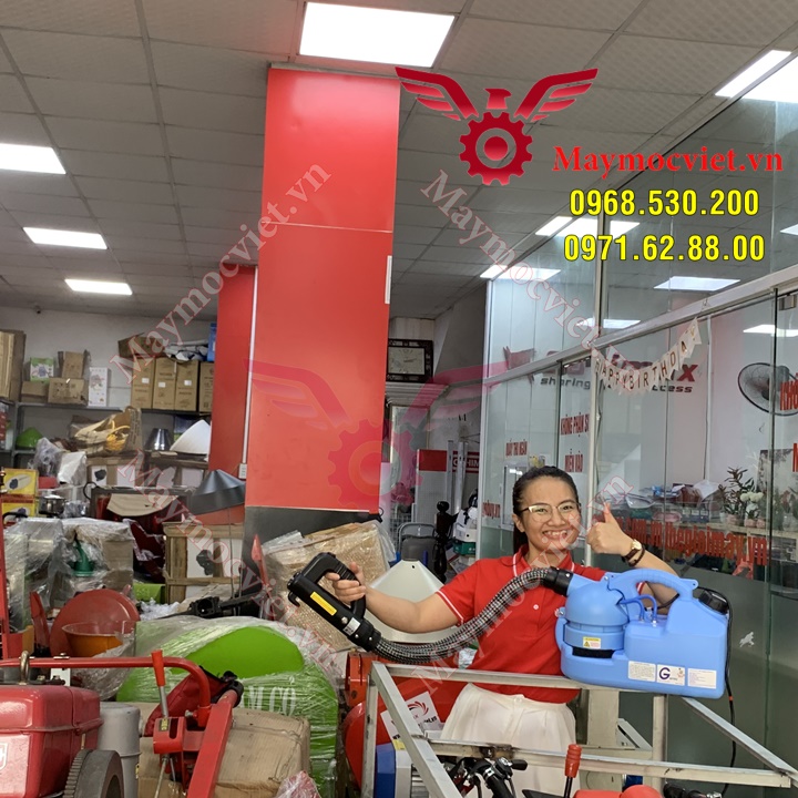 [ Freeship]-Máy phun hóa chất chất diệt muỗi Germi 7L