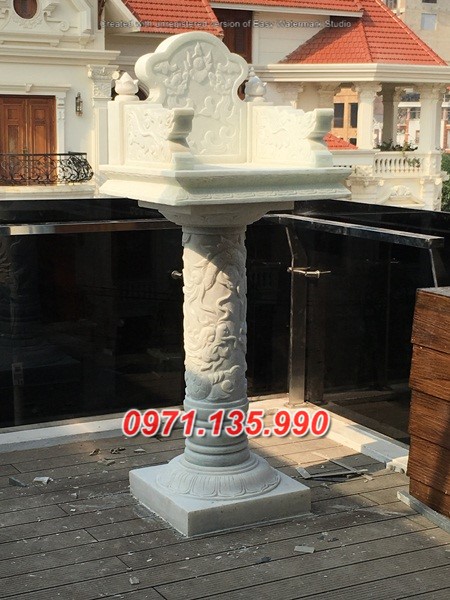 Mẫu cây hương đá thờ thần linh đẹp ở thái nguyên tuyên quang thờ thiên