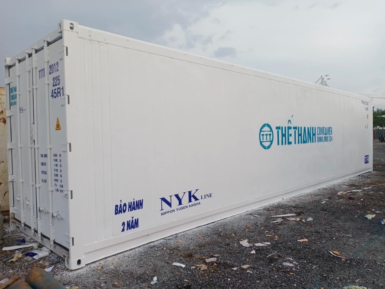 container lạnh chứ múi sầu riêng, thực phẩm đông lạnh,trái cây,rau