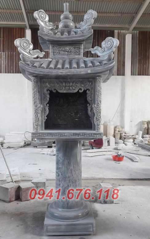 Mẫu miếu thờ ngoài trời bằng đá đẹp bán hậu giang kiên giang am thờ