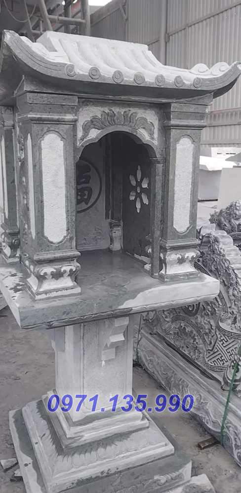 mẫu miếu thờ ngoài trời bằng đá đẹp bán tại Sài Gòn TP HCM am thờ
