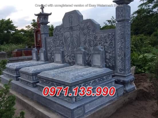Mẫu lăng mộ đá có mái không mái đẹp bán tại đồng tháp cần thơ