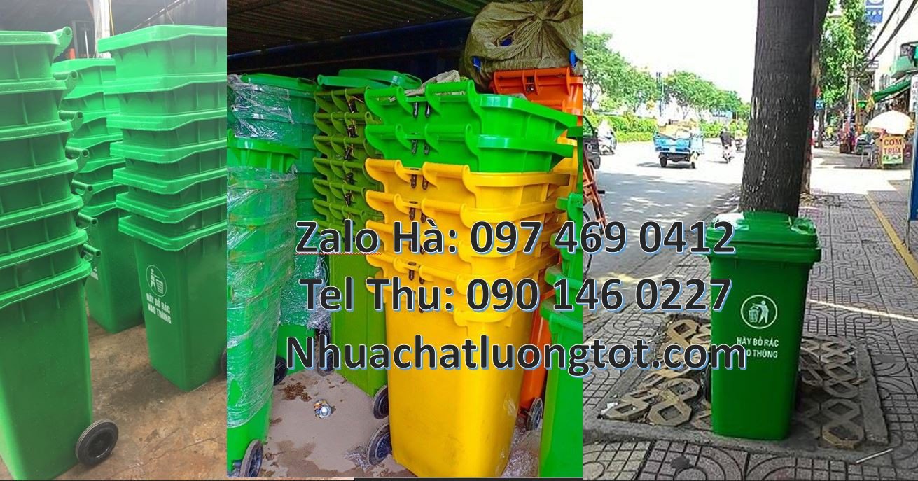 thùng rác công nghiệp 120l,thùng rác 240l nắp kín,thùng rác giá rẻ nhấ