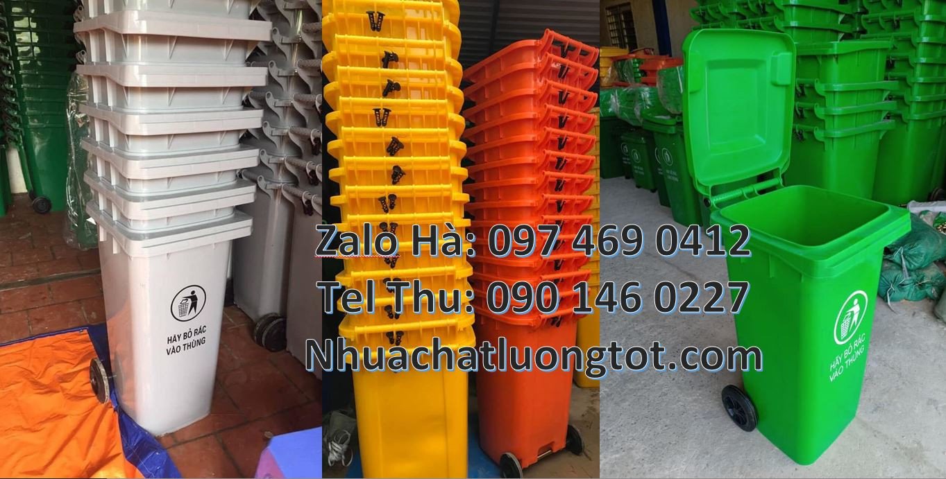 thùng rác công nghiệp 120l,thùng rác 240l nắp kín,thùng rác giá rẻ nhấ