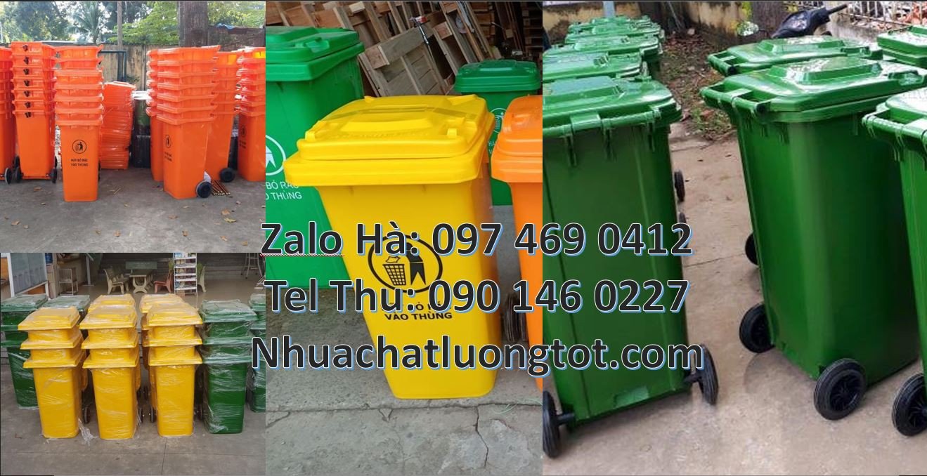 thùng rác công nghiệp 120l,thùng rác 240l nắp kín,thùng rác giá rẻ nhấ