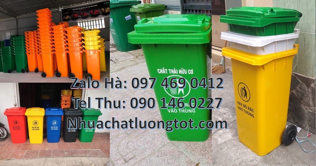 thùng rác công nghiệp 120l,thùng rác 240l nắp kín,thùng rác giá rẻ nhấ