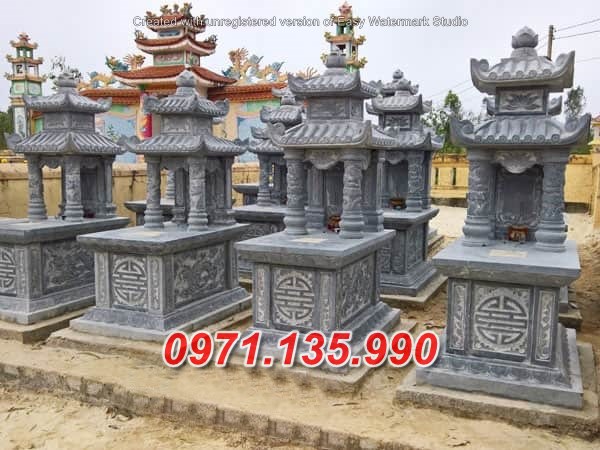 Mẫu lăng mộ đá có mái không mái đẹp bán tại quảng nam quảng ngãi
