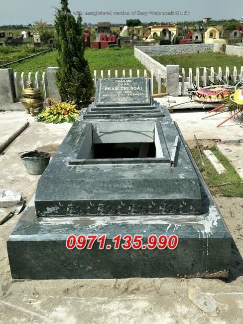 Mẫu lăng mộ đá có mái không mái đẹp bán tại Huế Đà Nẵng