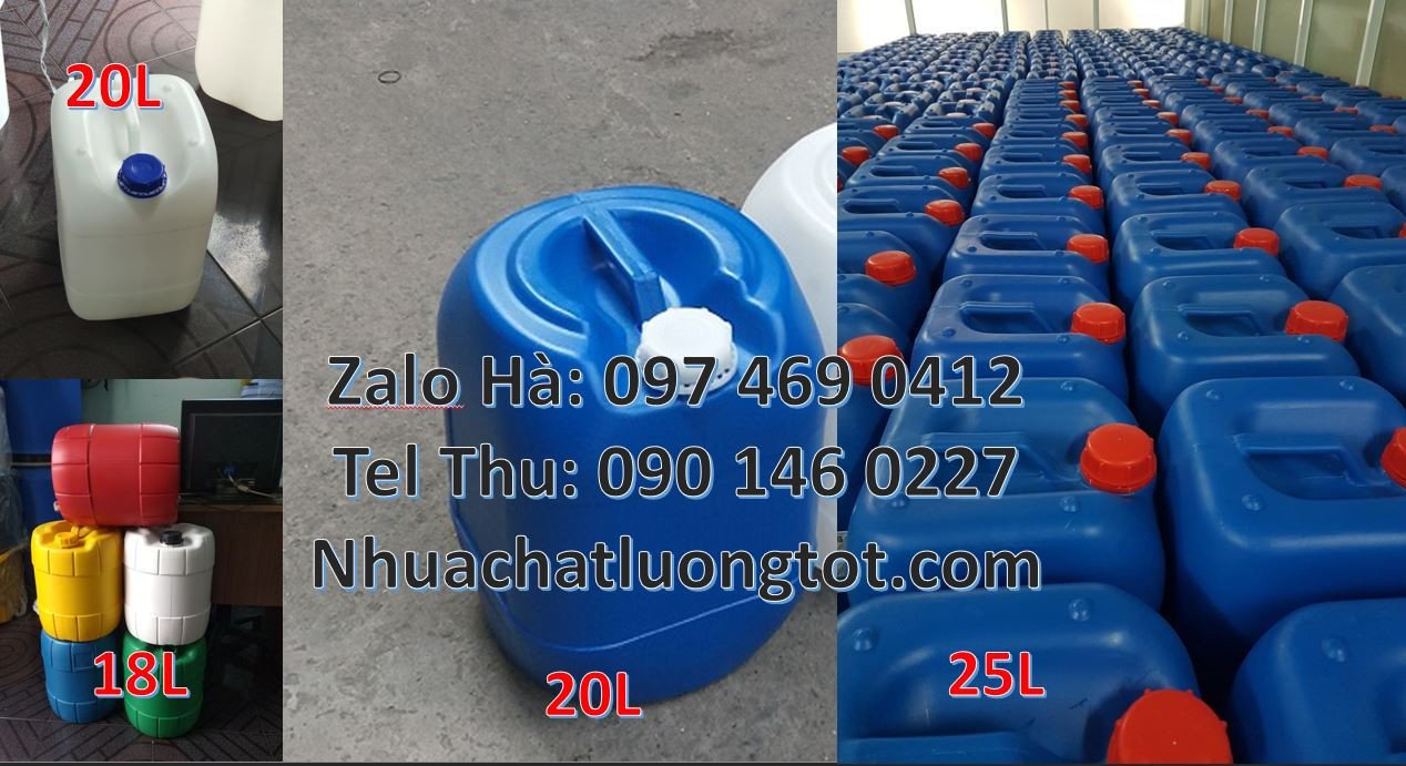 can nhựa đẹp 30l đựng rượu,can nhựa 20l đựng nước mắm,can nhựa 25l rẻ
