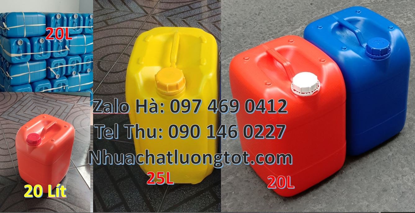can nhựa đẹp 30l đựng rượu,can nhựa 20l đựng nước mắm,can nhựa 25l rẻ