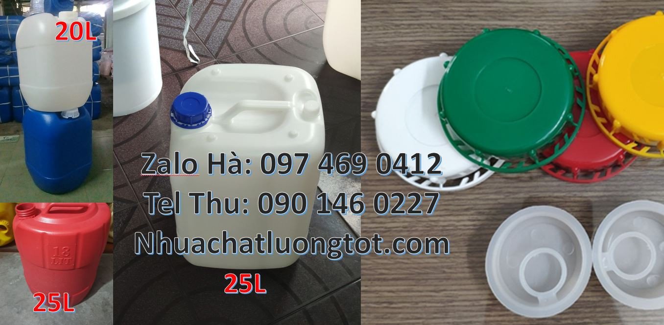 can nhựa đẹp 30l đựng rượu,can nhựa 20l đựng nước mắm,can nhựa 25l rẻ