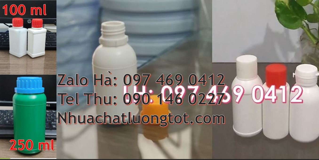 chai nhựa đựng thuốc thủy sản,chai nhựa 100ml đựng nước rửa chén,chai