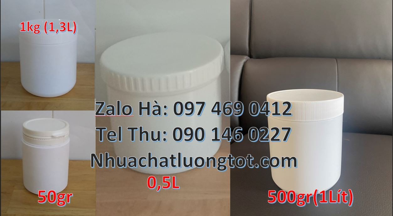 hũ 250g đựng bánh kẹo,hũ 0.5l đựng hóa chất,hũ 250g đựng vừng lạc giá