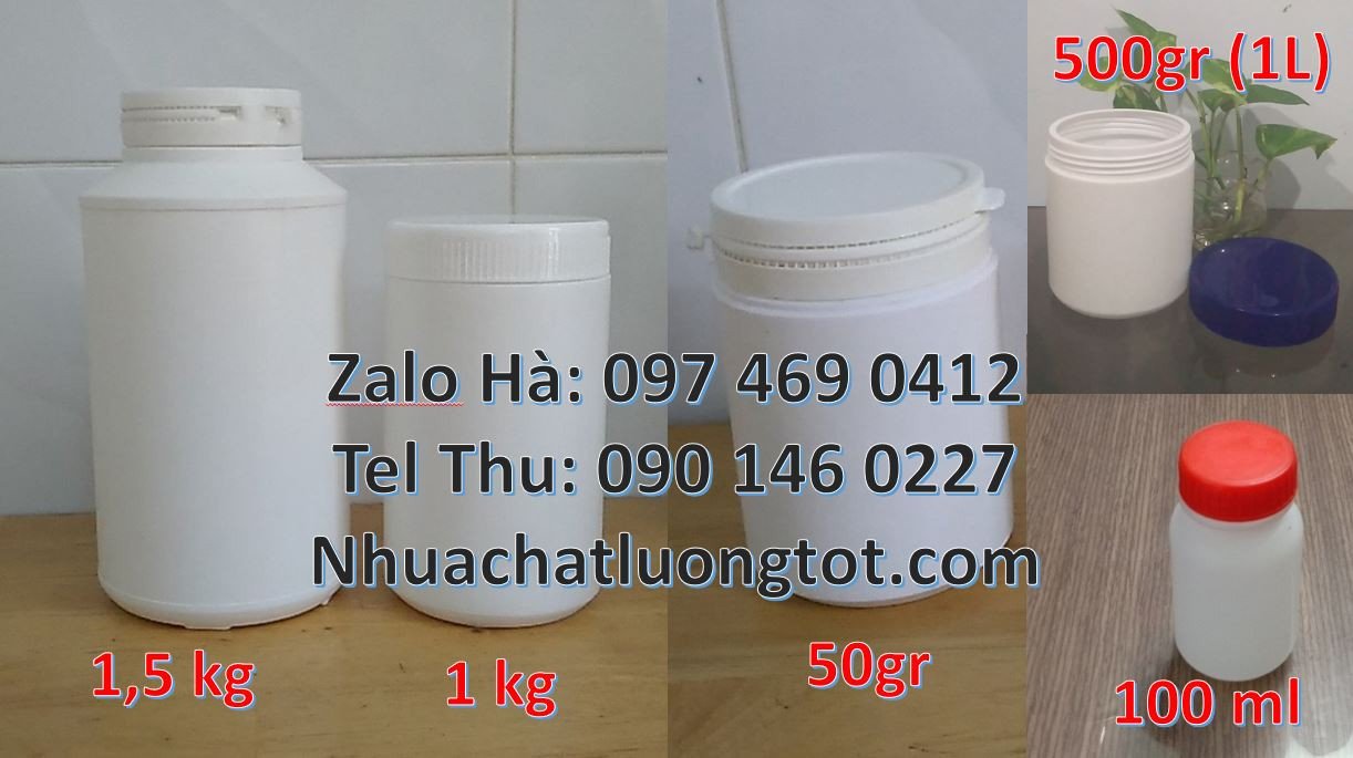 hũ 250g đựng bánh kẹo,hũ 0.5l đựng hóa chất,hũ 250g đựng vừng lạc giá