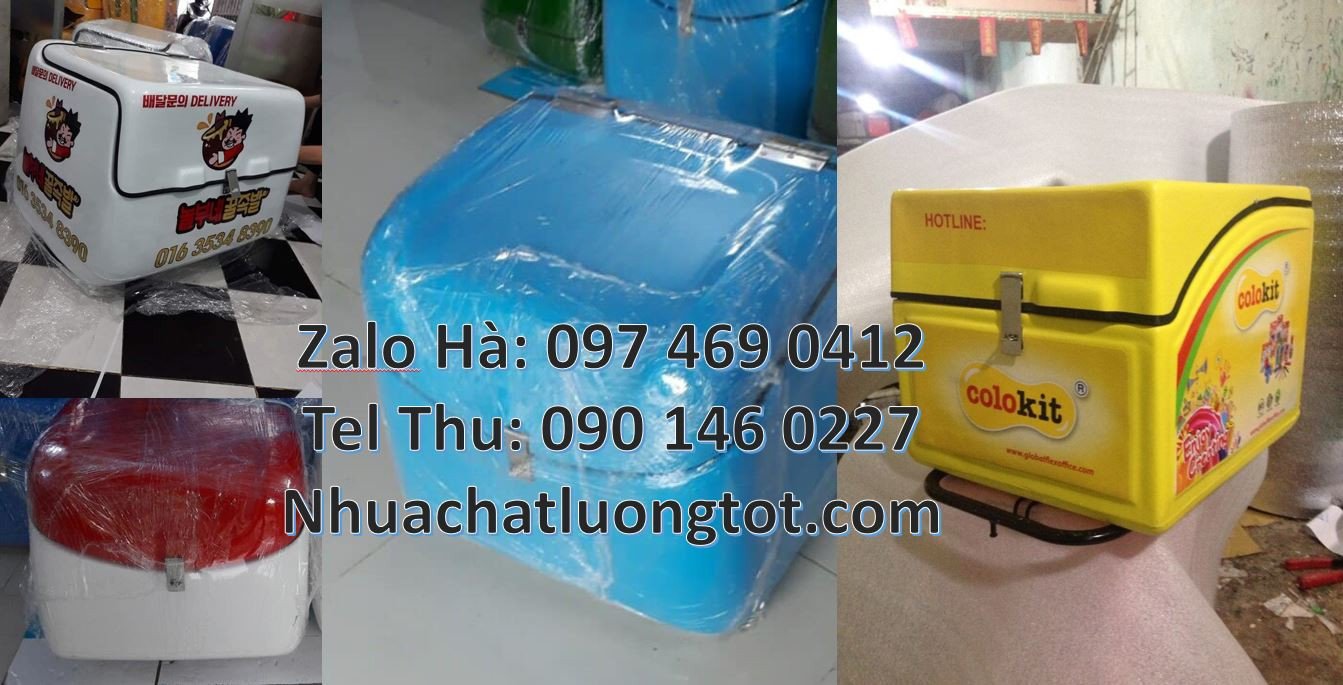 thùng chở hàng,thùng ship giữ nhiệt,thùng giao đồ ăn nhanh giá rẻ nhất