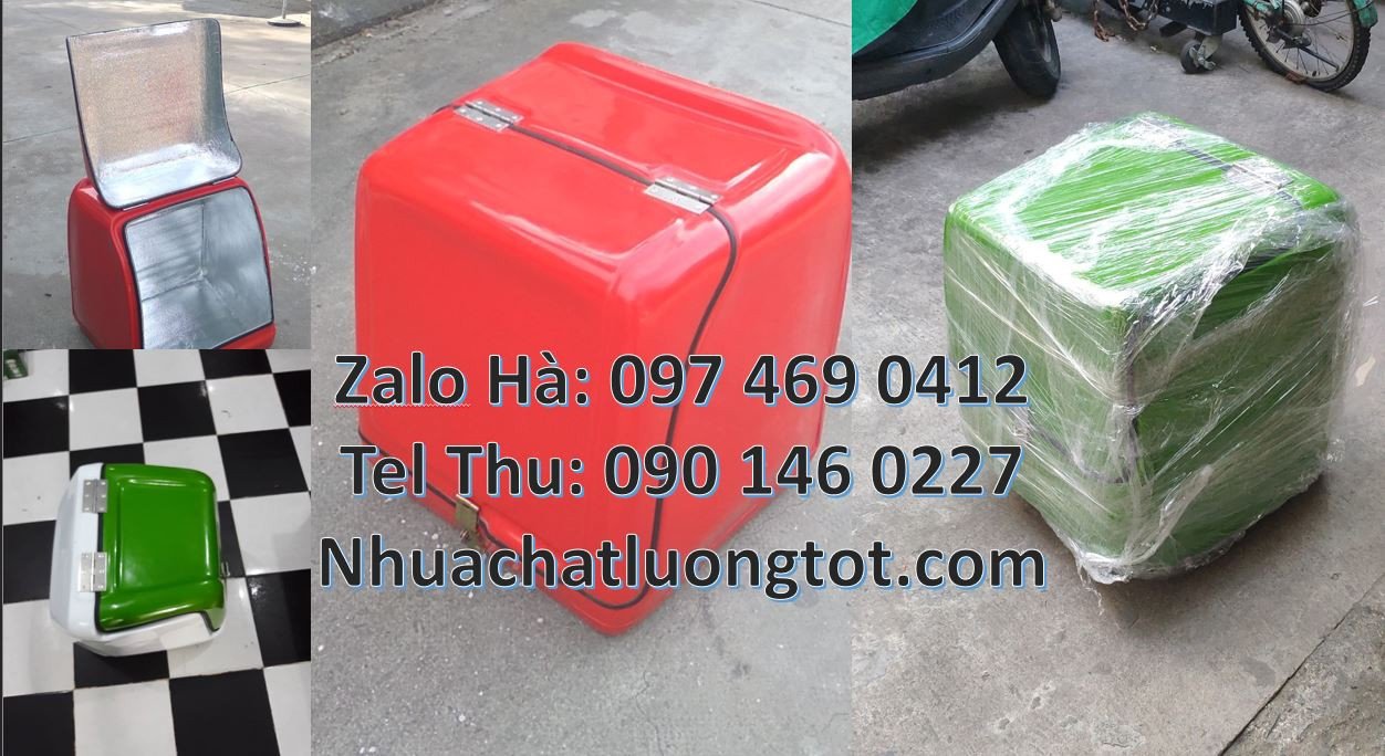 thùng chở hàng,thùng ship giữ nhiệt,thùng giao đồ ăn nhanh giá rẻ nhất
