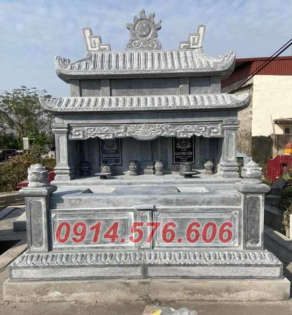 39+ mẫu mộ đá đôi đẹp bán nam định - mộ đá xanh đen đẹp