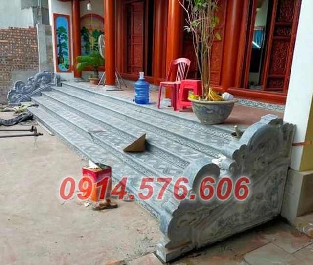 04+ mẫu rồng bịt bậc bằng đá đơn giản đẹp bán kon tum