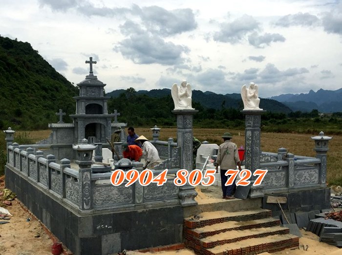Thiết kế lắp đặt lăng mộ đá đẹp tại Sóc Trăng
