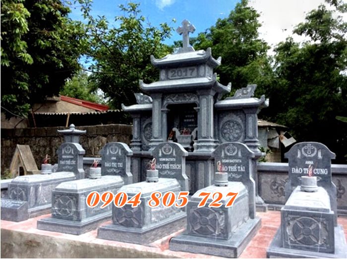 Thiết kế lắp đặt lăng mộ đá đẹp tại Sóc Trăng