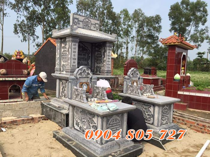 Thiết kế lắp đặt lăng mộ đá đẹp tại Sóc Trăng