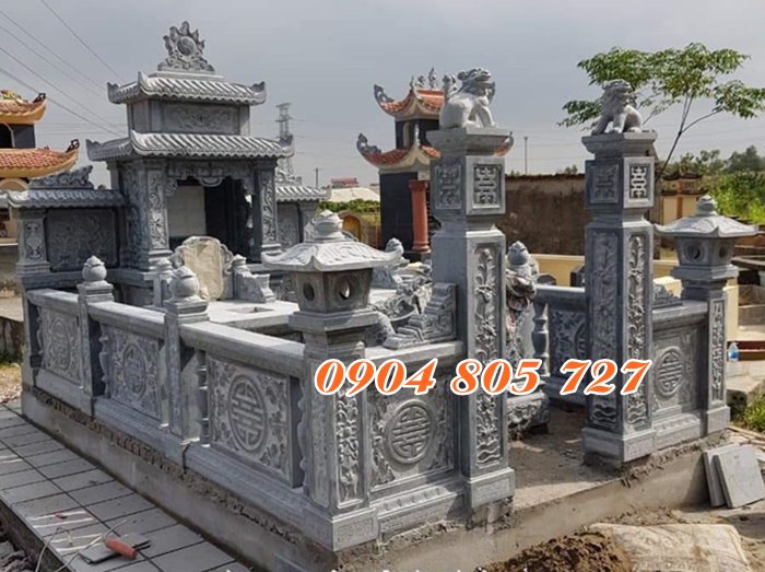 Thiết kế lắp đặt lăng mộ đá đẹp tại Sóc Trăng