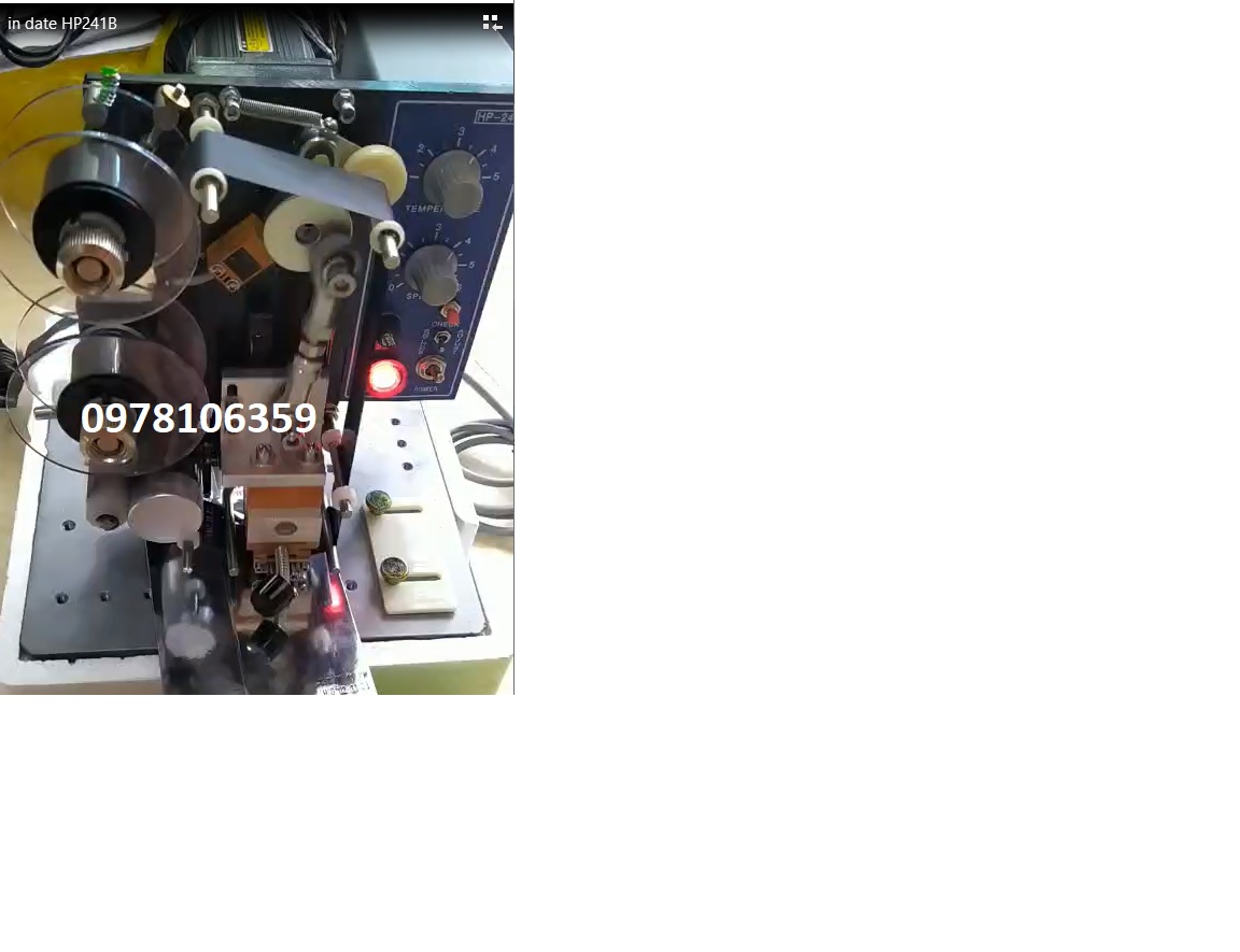 Máy đóng date, máy in hạn sử dụng, máy đóng date lên bao bì/ nhãn deca