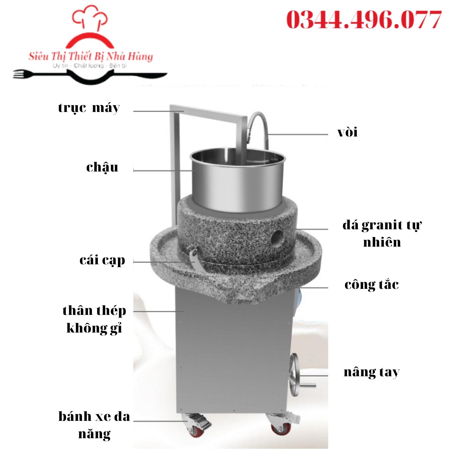 cối xay bột nước banh ướt, bánh cuốn, bánh phở