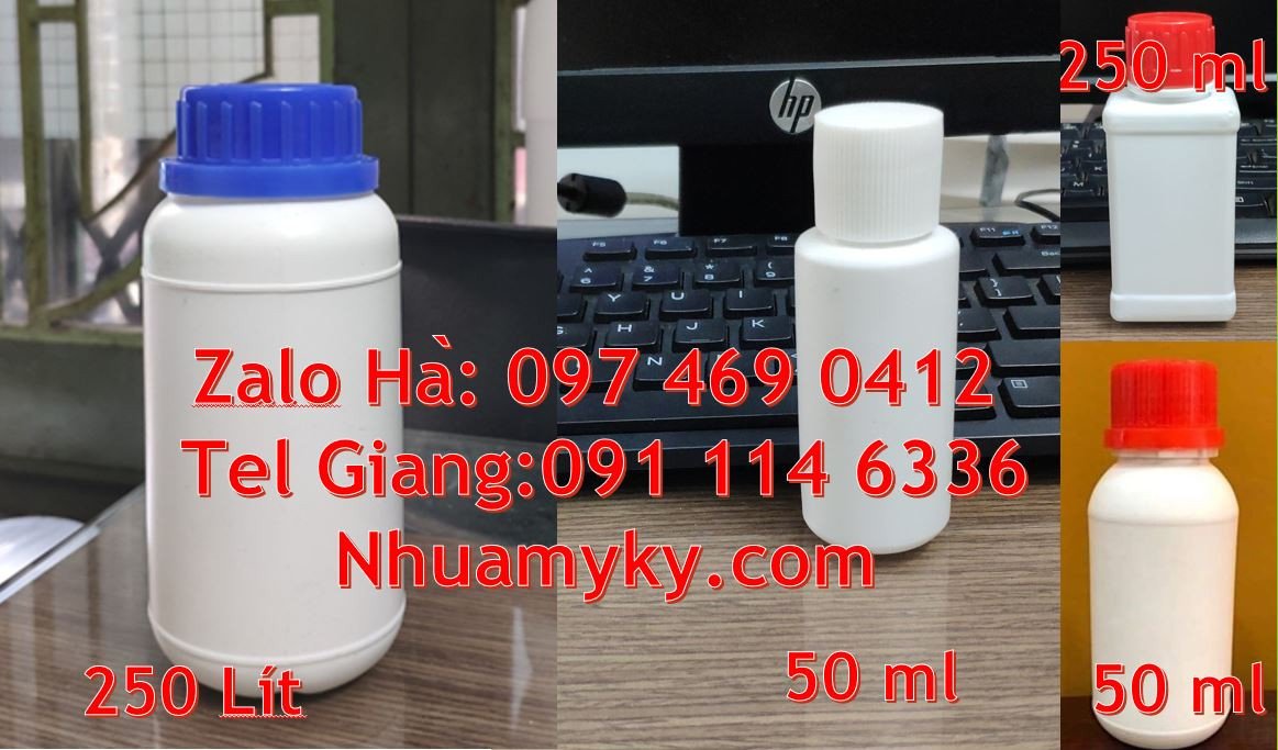 Chai nhựa 50ml.chai nhựa màu trắng 100ml,chai nhựa 150ml đựng dầu ăn