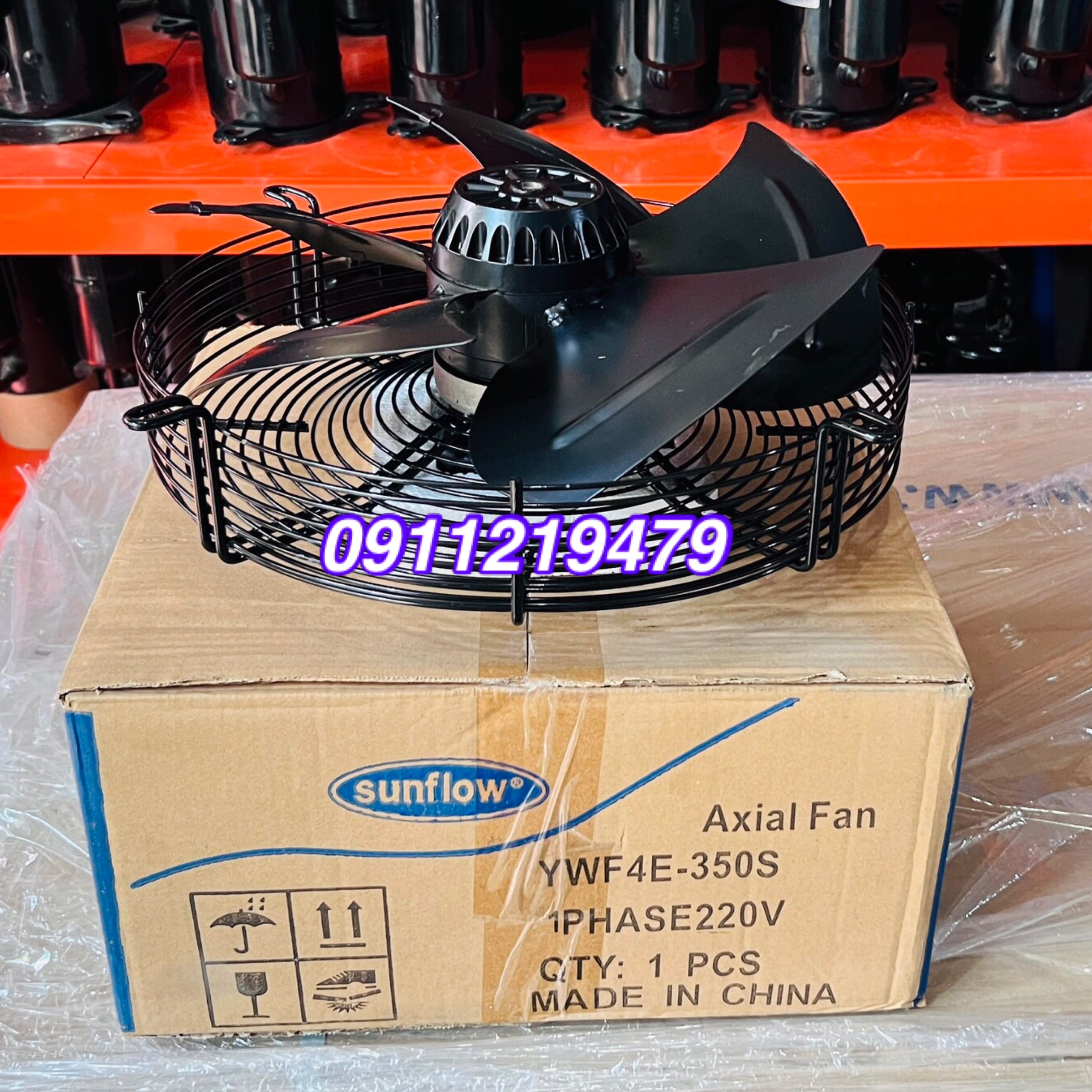 Giao hàng tận nơi quạt đường kính D350mm model YWF4D-350S