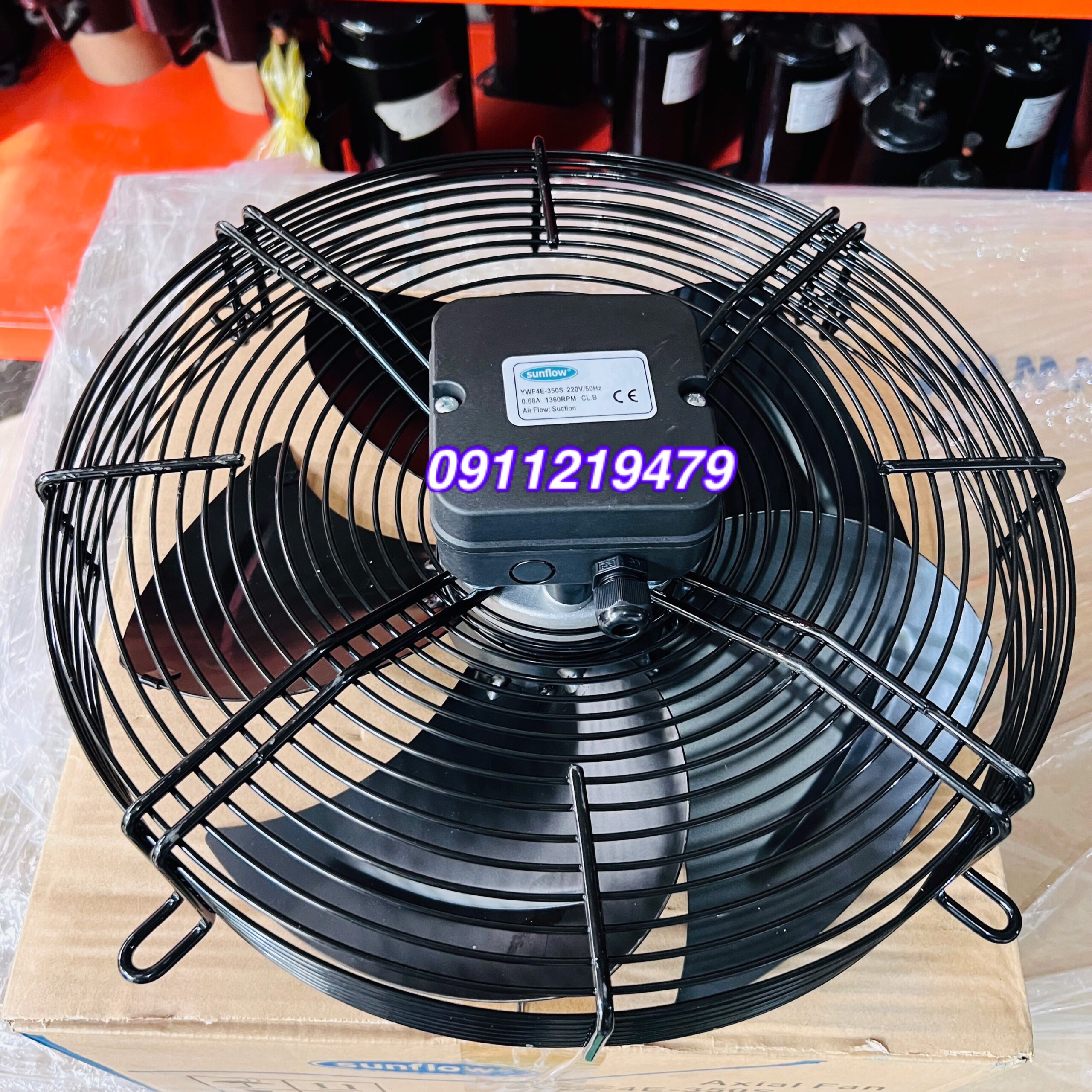 Giao hàng tận nơi quạt đường kính D350mm model YWF4D-350S
