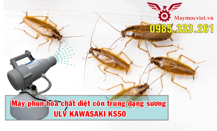 Máy phun sương ULV KAWASAKI KS50 Diệt Mọi Loại Côn Trùng Gây Hại