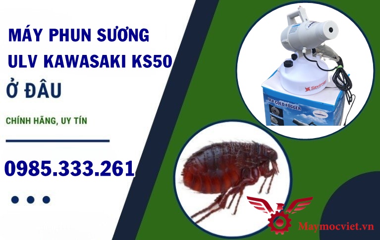 Máy phun sương ULV KAWASAKI KS50 Diệt Mọi Loại Côn Trùng Gây Hại