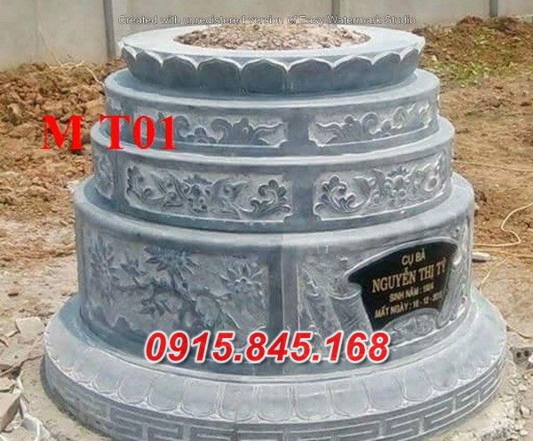 80+ mẫu mộ đá tròn khối đơn giản đẹp bán bình thuận