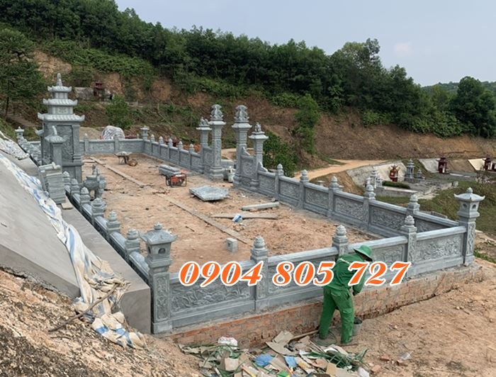 Xây lăng mộ đá tại Kiên Giang để tro cốt