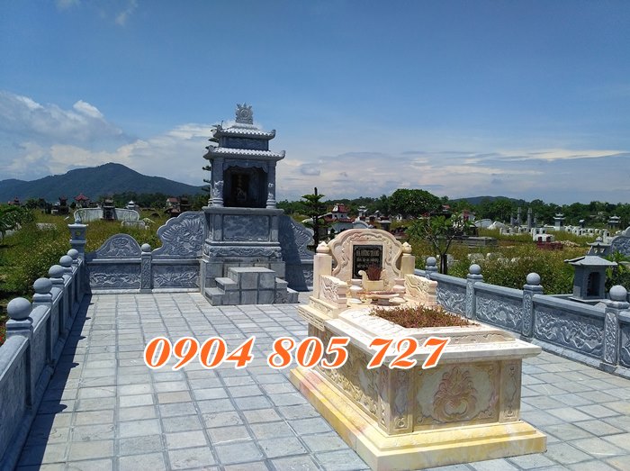 Xây lăng mộ đá tại Kiên Giang để tro cốt