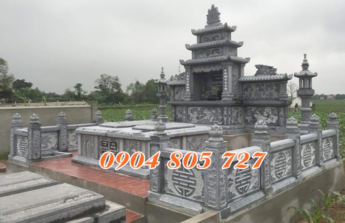 Xây lăng mộ đá tại Kiên Giang để tro cốt